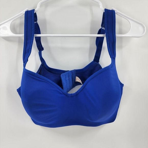 Cacique Blue Sports Bra - Picture 1 of 3